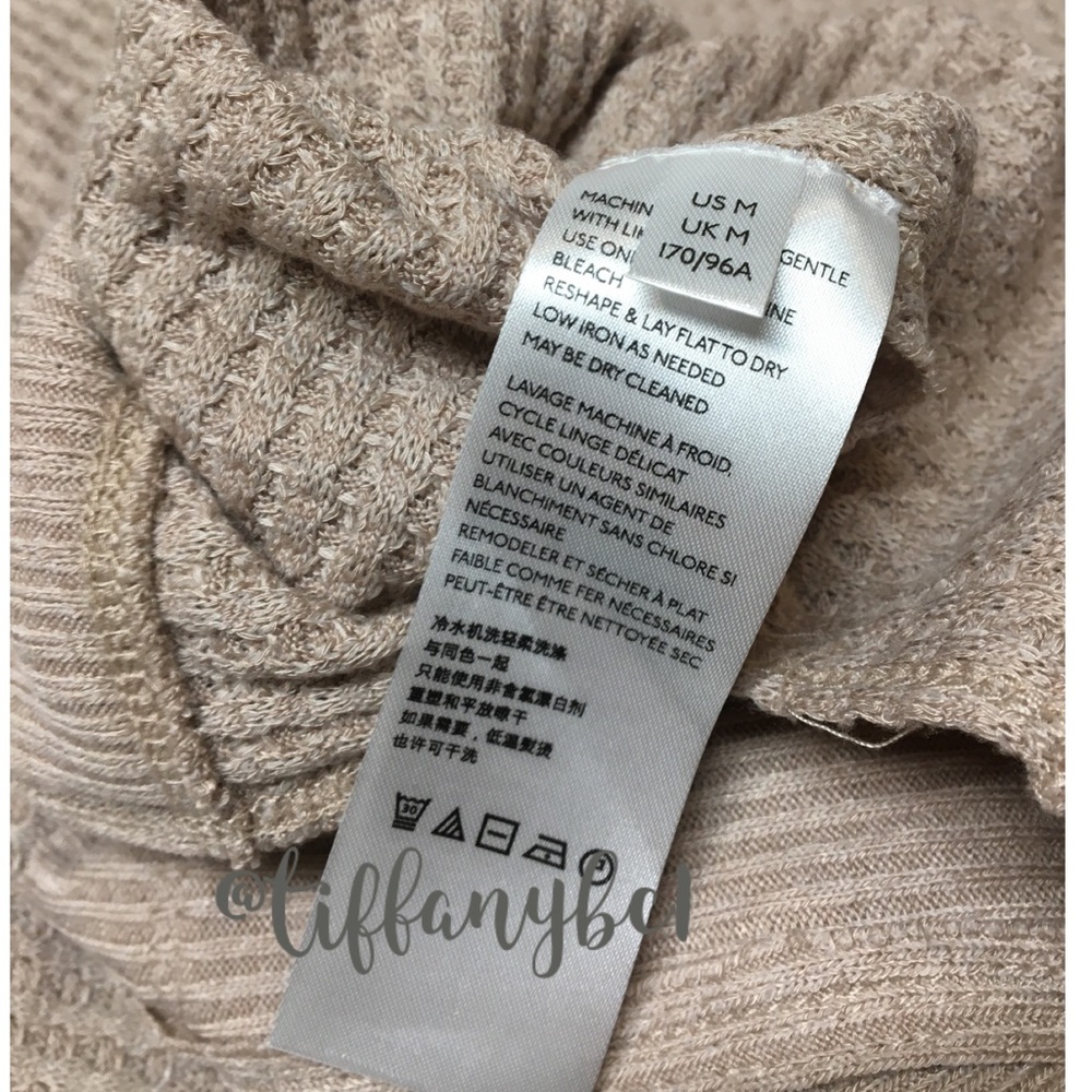 Free People North Shore Thermal Tunic Top Sand - Picture 11 of 14